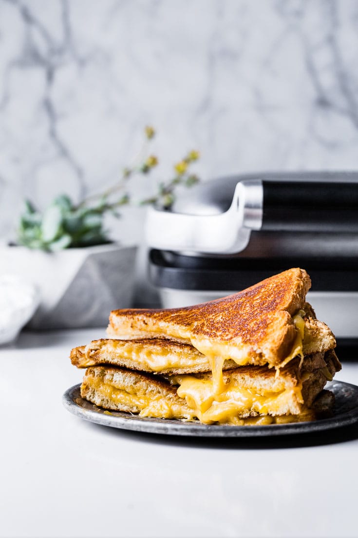 The Perfect Grilled Cheese with breville perfect press