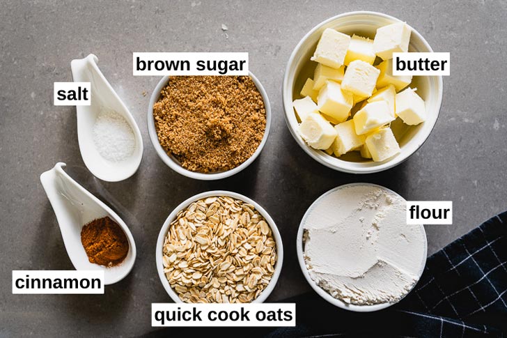 apple crisp topping ingredients