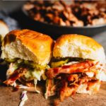 bbq pulled chicken sliders pin 1