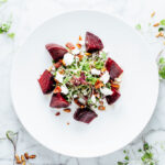 Warm Beet Salad | SaltPepperSkillet.com