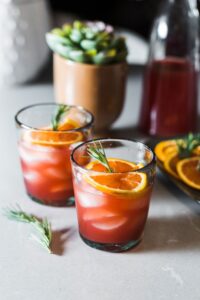 Blood Orange-Rosemary Margarita