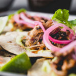 carnitas tacos close up 2