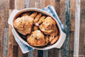 Easy Roasted Chicken Thighs