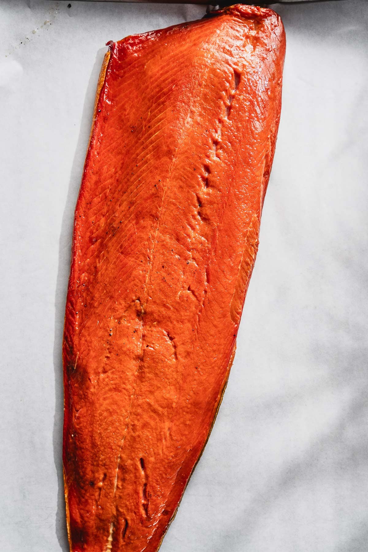 cold smoked salmon on sheet pan 2
