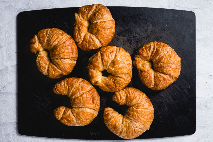 croissants for bread pudding