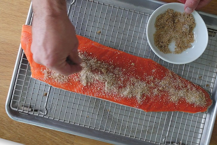 dry brining salmon for smoking