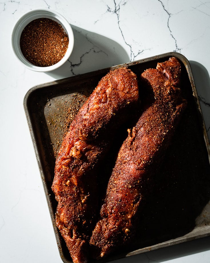 dry rub on pork tenderloin for smoking