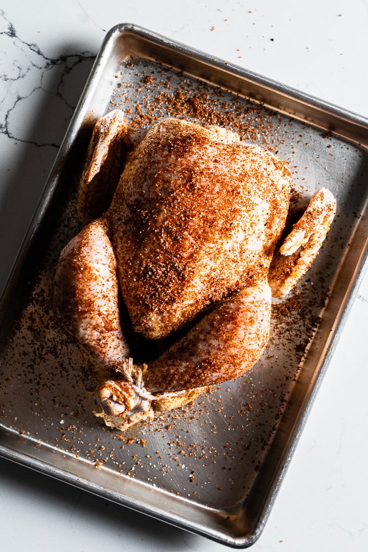 dry rub on whole chicken for smoking