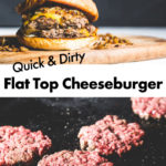 flat top cheeseburger pin-image