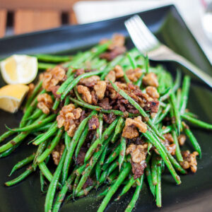 Green Bean and Bacon Salad | SaltPepperSkillet.com