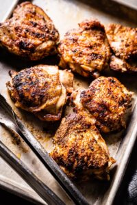 Simple Grilled Chicken Thighs