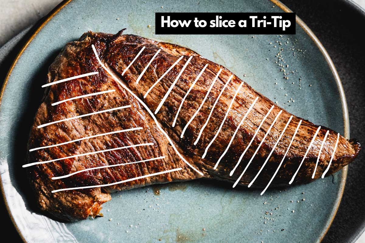 how to slice a tri tip