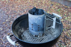 How to use a chimney starter | SaltPepperSkillet.com