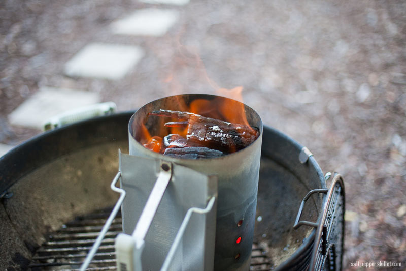 How to use a chimney starter | SaltPepperSkillet.com