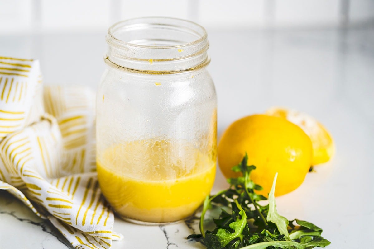 Lemon Salad Dressing - Up and Alive