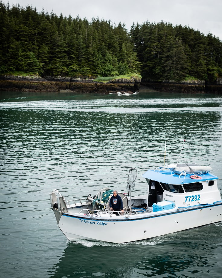 ocean edge copper river salmon boat