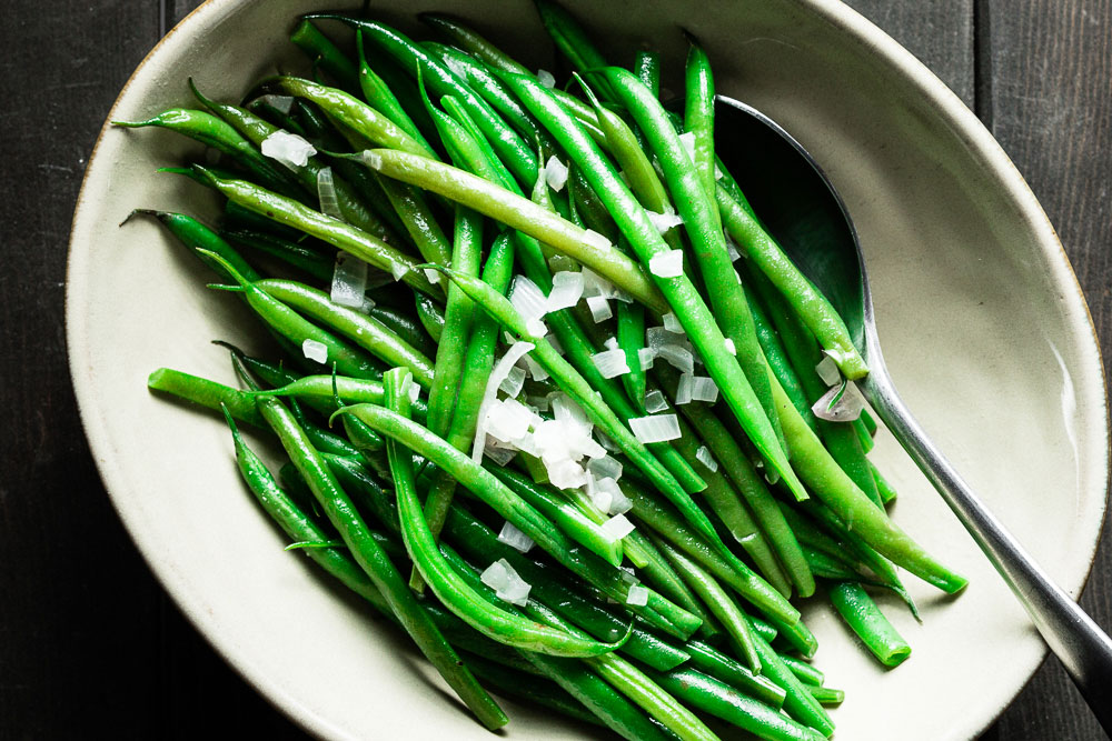 perfect green beans horizontal