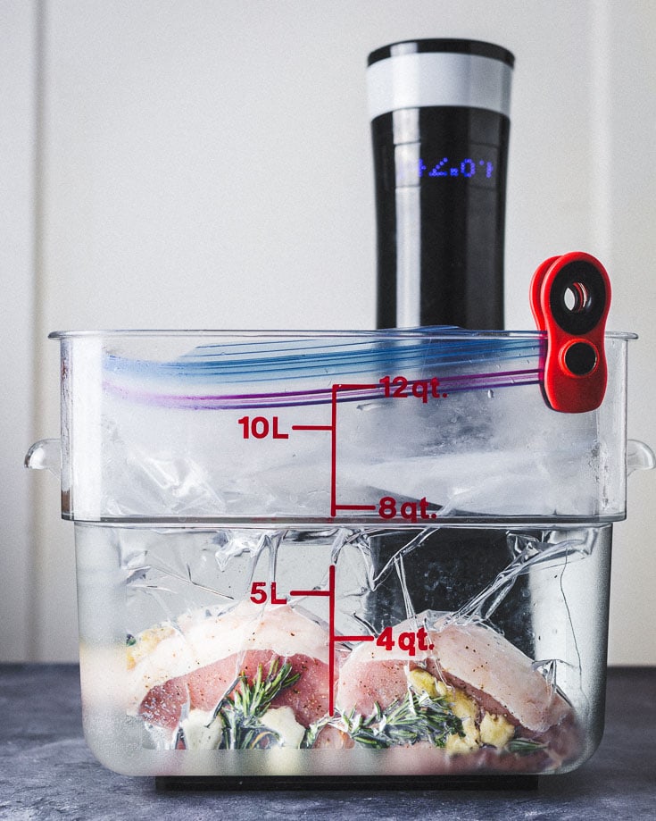 pork chops in sous vide