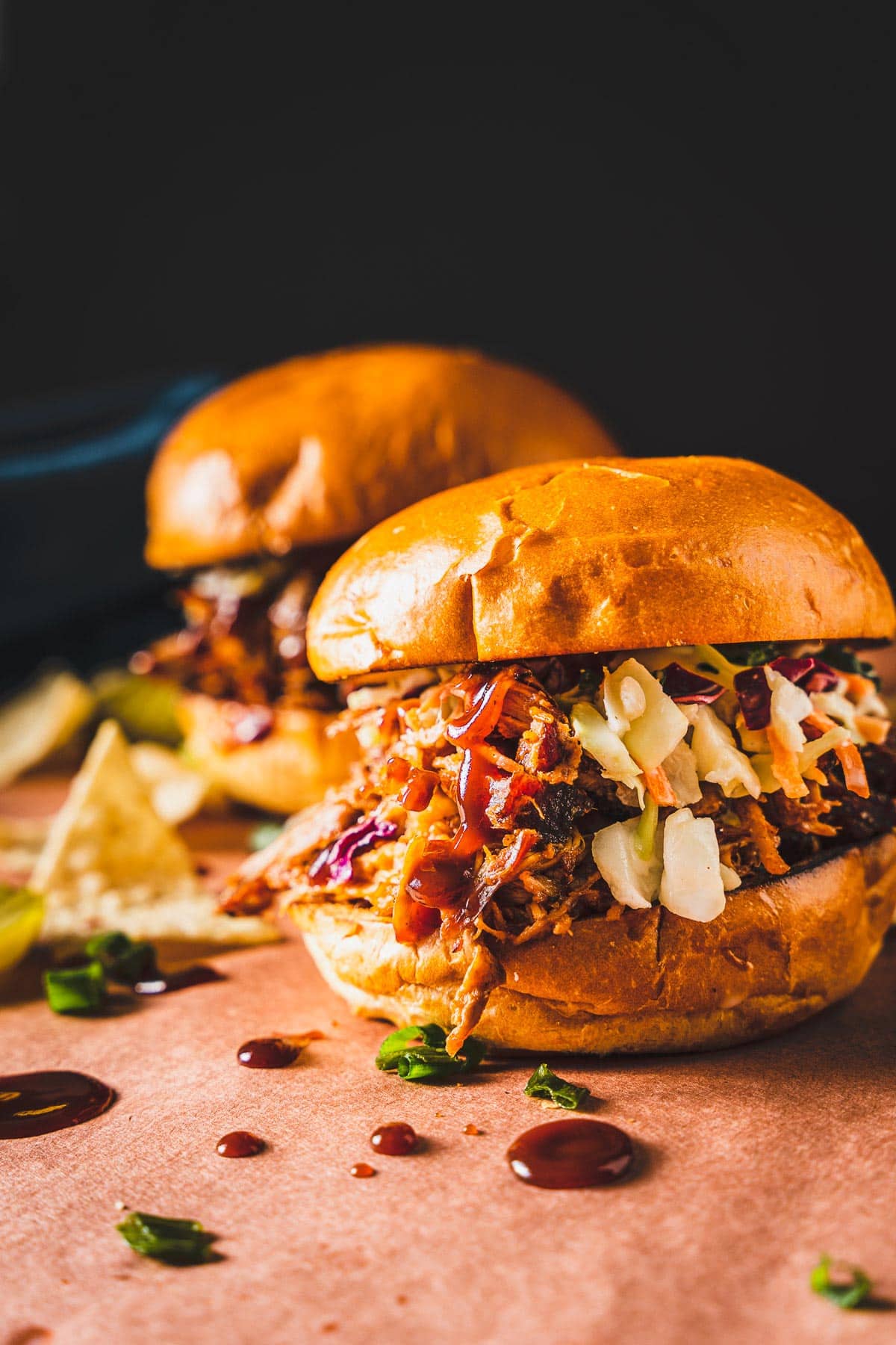 pulled pork sandwiches vertical 1