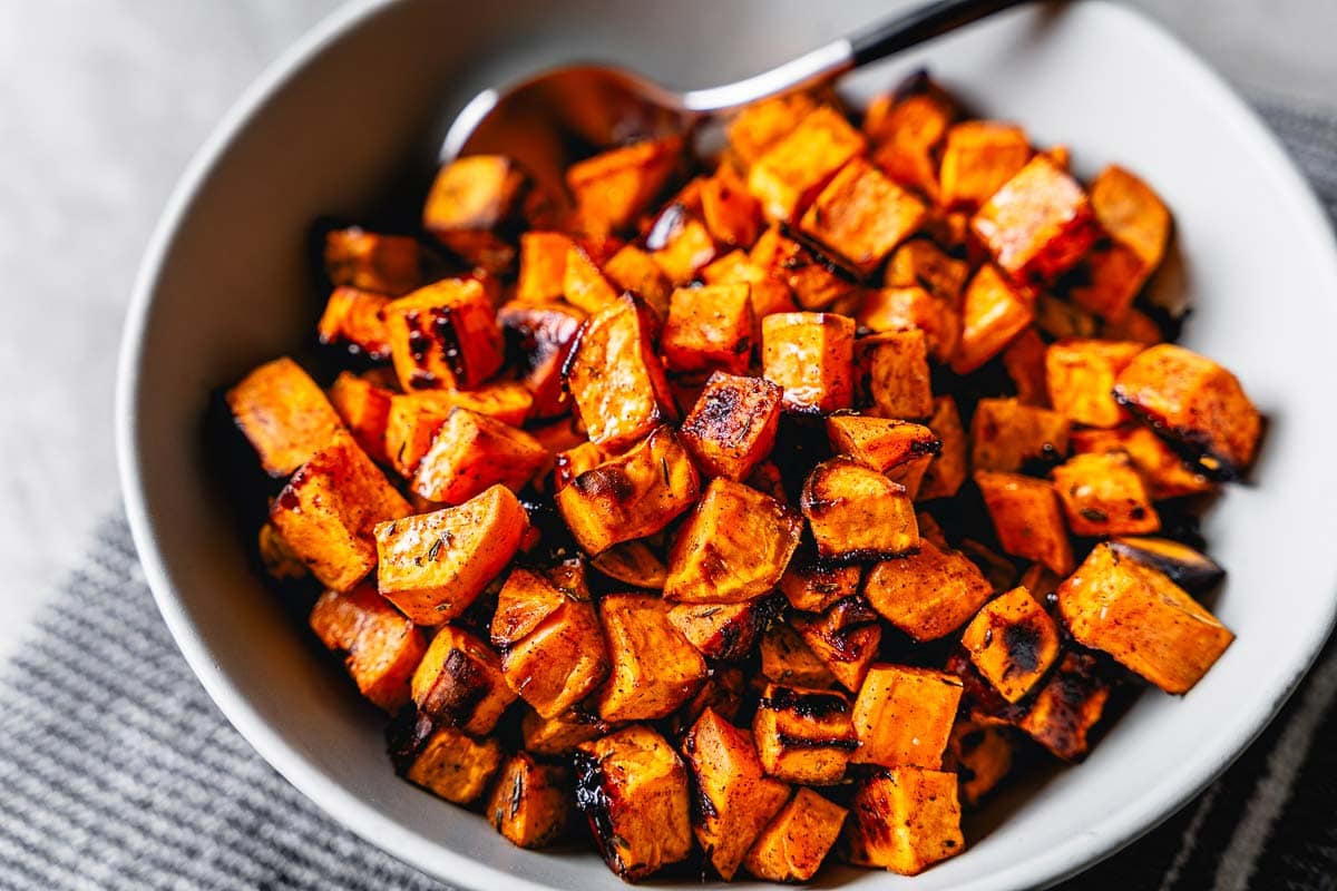 Sweet Potato Hash Browns - Plant Bellies