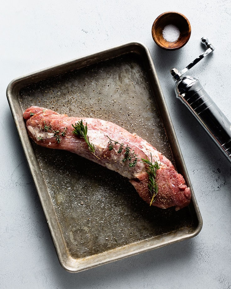 seasoned pork tenderloin for sous vie