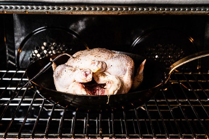 simple roast chicken in oven 1