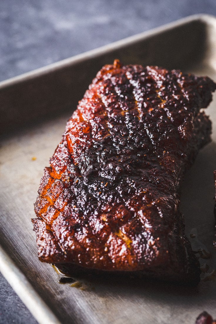 Smoked Pork Belly On A Salad Recipe