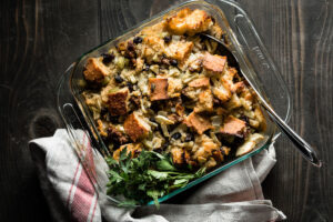 Sourdough Stuffing with Sausage