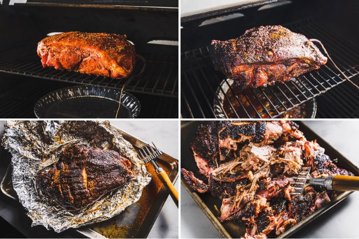 steps for smoked pulled pork