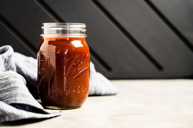 Sweet and Tangy BBQ Sauce Recipe - Thyme For The Table