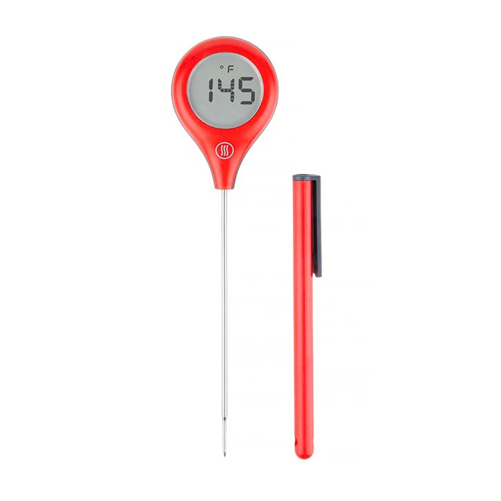 thermoworks thermopop 2 red on white background
