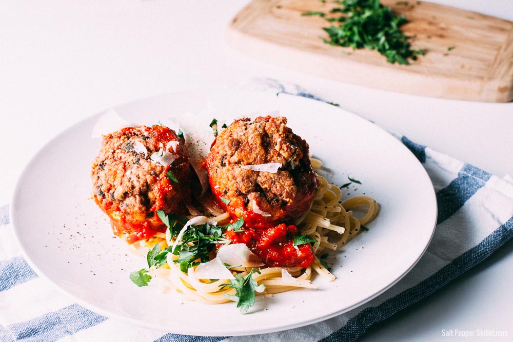 Tuna Meatballs | SaltPepperSkillet.com